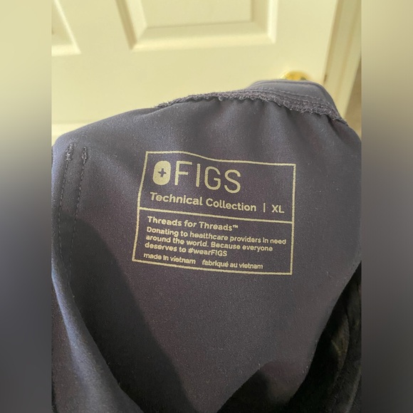 Figs navy blue yola 2.0 scrub pants - Picture 2 of 3